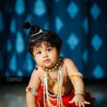 Chaitra Rai Instagram - Happy Krishna Janmashtami ♥️🧿🥰 📸: @markame_photography #happy #krishna #janmashtami #little #kannaiyya #lordkrishna #photoshoot #photography #photooftheday #baby #thankful #nishkashetty #chaithrarai17