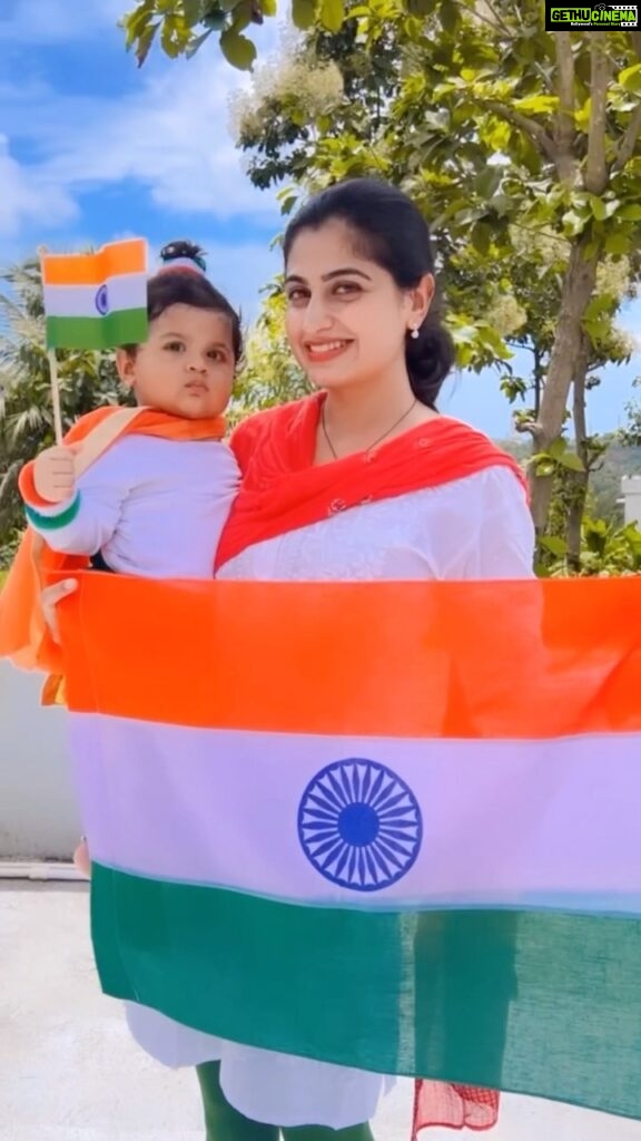 Chaitra Rai Instagram - Sabse aage honge Hindustani 💪🏻💪🏻🇮🇳 #harghartiranga #harghartiranga🇮🇳 #indian #tricolor #75 #proudindian #nishkas #first #independenceday #celebrations #thankful #nishkashetty #chaithrarai17