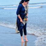 Chaitra Rai Instagram - The beach is not always a place, sometimes it’s a feeling 🌊✌️ #beach #beachvibes #beachphotography #beachlife #beachlife #beachday #beachlife #beachgirl #travelphotography #antarvedi #beachvibes #thankful #chaithrarai17 Antarvedi Beach