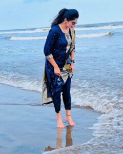 Chaitra Rai Instagram - The beach is not always a place, sometimes it’s a feeling 🌊✌️

#beach #beachvibes #beachphotography #beachlife #beachlife #beachday #beachlife #beachgirl #travelphotography #antarvedi #beachvibes #thankful #chaithrarai17