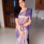 Chaitra Rai Instagram - Desi vibes are on ♥ #saree: @devi_collections5217 #happytime #funtime #trendingreels #trendingnow #song #actress #tfi #viralreels #reeloftheday #instagood #saree #sareediaries #thankful #thankfulgratefulblessed #chaithrarai17