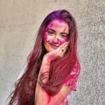 Debattama Saha Instagram - HOLIIIII 🎨🔴🟠🟡🟢🔵🟣🫰🏻✨2k23🙏🏻 . . . . #holi #holifestival #indianfestival #colours #colors #coloursofindia #colorsofinstagram #instagood #instamood #instahappy #instaphoto #instamoment #instagram