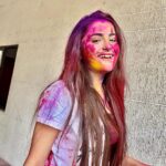Debattama Saha Instagram - HOLIIIII 🎨🔴🟠🟡🟢🔵🟣🫰🏻✨2k23🙏🏻 . . . . #holi #holifestival #indianfestival #colours #colors #coloursofindia #colorsofinstagram #instagood #instamood #instahappy #instaphoto #instamoment #instagram