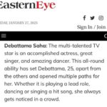 Debattama Saha Instagram – Thankyou 🍀✨
.
.
@asjadnazir
