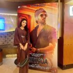 Debattama Saha Instagram - About last night✨ #shehzada #premiere . . . . . . . #debattamasaha #shehzada