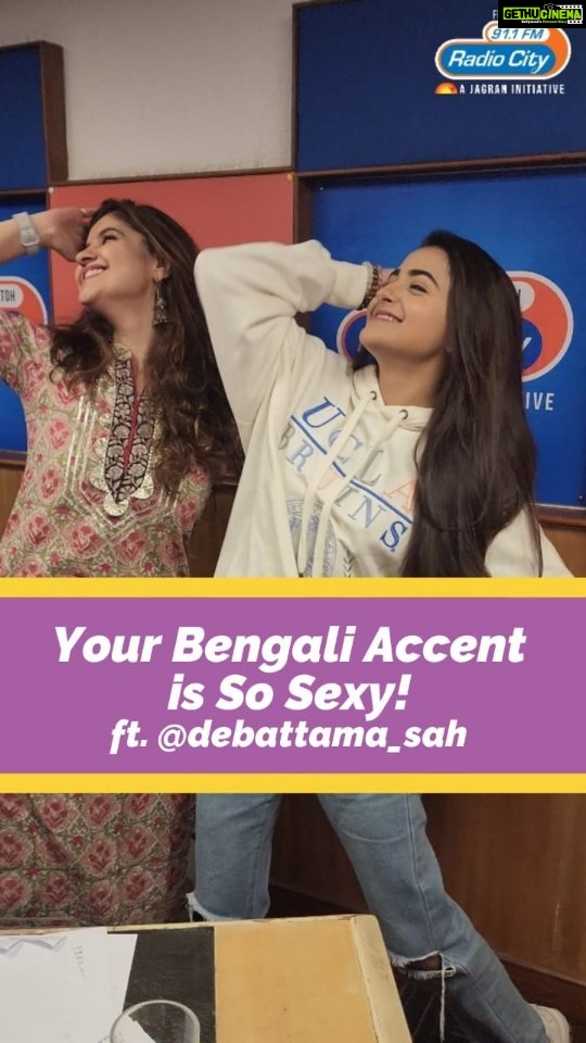 Debattama Saha Instagram - Talented singer & actor @debattama_sah teaches some signature Bengali words and phrases to our RJ @archanaapania in this fun version of 'Your accent is so sexy!' 😀