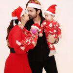 Debina Bonnerjee Instagram - Celebrating Christmas with OUR LOVE ♥️ #merrychristmas . @guruchoudhary @lianna_choudhary