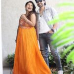 Debina Bonnerjee Instagram - ❤️ . . . . Outfit - @powerlookofficial Stylist - @styledbyayushidixit @simrankhera5 Hair - @irshad__hair 📸- @sk_.click . #gurbina #gurmeetchoudhary #debinabonnerjee #fridayvibes #fridaymood