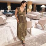 Debina Bonnerjee Instagram - All smiles while exploring around the drawing room for an amazing time✨✨ . 🏩: @stregisgoaresort #LiveExquisite #SoulfulSanctuary . 👗: @bigcee_fashionfirst . . #debinabonnerjee #holiday #goa The St. Regis Goa Resort