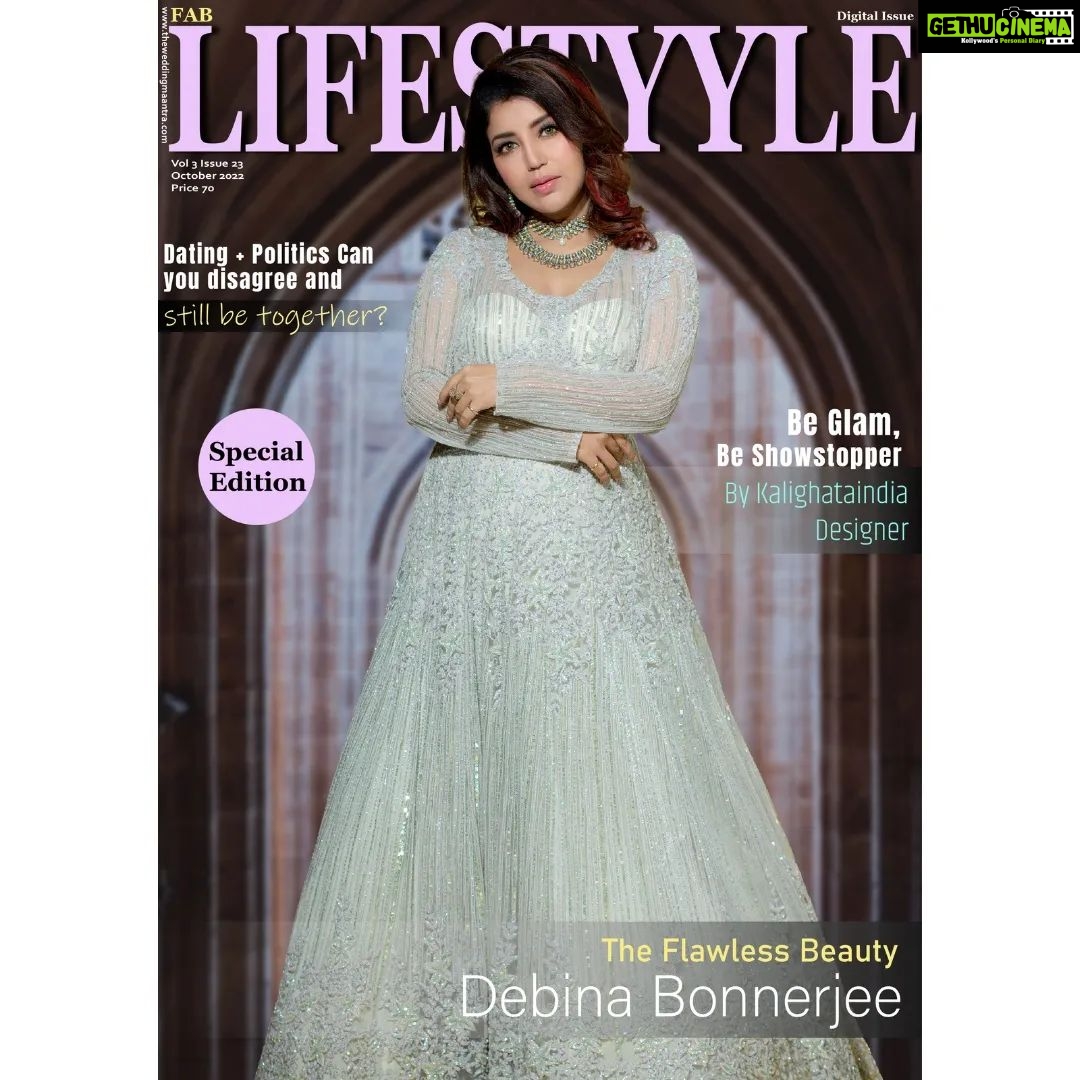 Debina Bonnerjee Instagram - Fill Your life with the colors of Happiness and Prosperity. Hello, October welcome our #Special Edition & The Fabulous Beauty💏 Debina Bonnerjee. 👑 ❣️🌹 October 2022 Edition Featuring Beautiful Diva ❤️ @debinabon on coverage of @fablifestyylemagazine Watch out for more pics and exciting insider info in our upcoming OCTOBER edition! Coverpage 👑 Diva 👑 💏 - @debinabon💏🧿 Magazine- @fablifestyylemagazine ❤️🧿 Founder- @gaarimasinha 🙏 Makeup - @makeupbytaneeshabansal Hair - @shubhangi_official9 Photographer - @a.rrajaniphotographer Stylist - @mandartandel2508 & @arzookapoorstyles Designer - @kalighataindia Jewelry - @felfridesigns PR - @tlmconsultancy Artist Reputation Managed by - @soapboxprelations Coverpage Designed & Content By @iamakansha013 . . #debina #debinabonerjee #redsaree #magazine #photograpgher #picoftheday #editorial #magazinecover #actress #video #gaarimasinha #coupleshoot #designer #makeup #magazineshoot #theweddingmaantra #theweddingmaantramagazine #instagram #theweddingmaantratwm #theweddingmaantramagazi #fashion #shoot #TWM