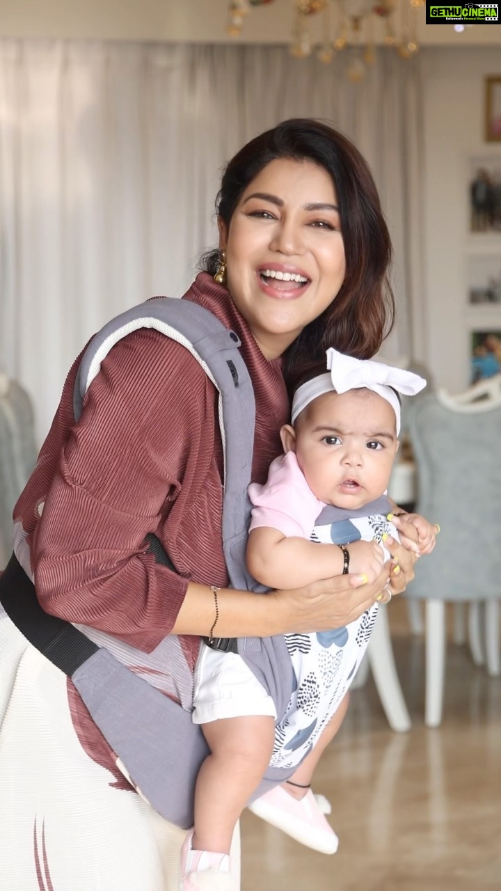Debina Bonnerjee Instagram - #ad I’m a proud Luvlap Mama & super happy & thankful for their amazing products for making parenthood so easy. From new born to toddlers they have amazing variety of products which helps you choose wisely instead of being worried as a parent that what should we buy! Thank you @luvlap.in We love going outdoors. The luvlap Adore Baby Carrier is made of premium breathable skin friendly fabric. It can be used in 3 carrying positions: inside facing, outside facing and piggy back . It comes in 3 belts – 2 padded shoulder belts and 1 wide waist belt for superior lumbar support easy-in & easy-out buckles with self-adjustable straps with comfortable inner cushioned seat area too. If you are looking for a baby carrier you should definitely check this one out @luvlap.in #collaboration #luvlap #momsofluvlap https://www.amazon.in/dp/B08RNDKW2Y/ref=cm_sw_r_cp_api_i_dl_EG9CZNCVCC7DHG38AYB2