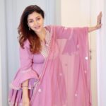 Debina Bonnerjee Instagram - Festive feels … 🌸 . . . Suit @bunaai 📷 @sk_click_a_world