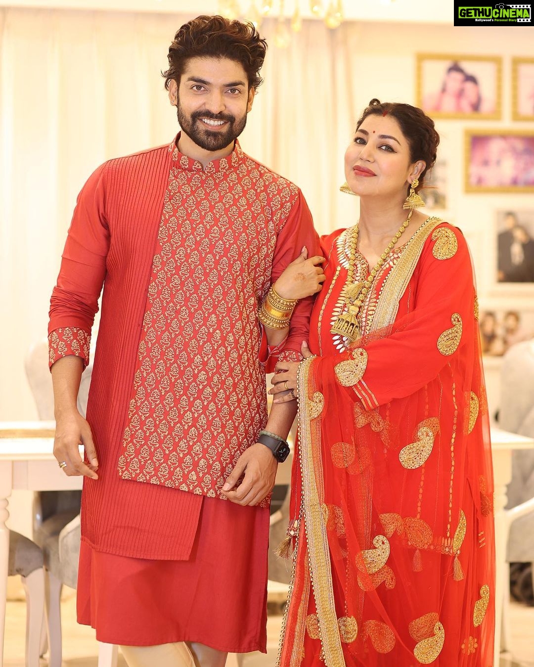 Debina Bonnerjee Instagram - Another #karwachauth another year of love and togetherness with the person I chose to be with ….. forever mine ♥️ 🧿 . #2022 . 📷 @sk_click_a_world