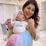 Debina Bonnerjee Instagram - My little rainbow 🌈 . . . @lianna_choudhary #rainbow #🌈