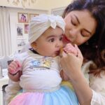 Debina Bonnerjee Instagram - My little rainbow 🌈 . . . @lianna_choudhary #rainbow #🌈
