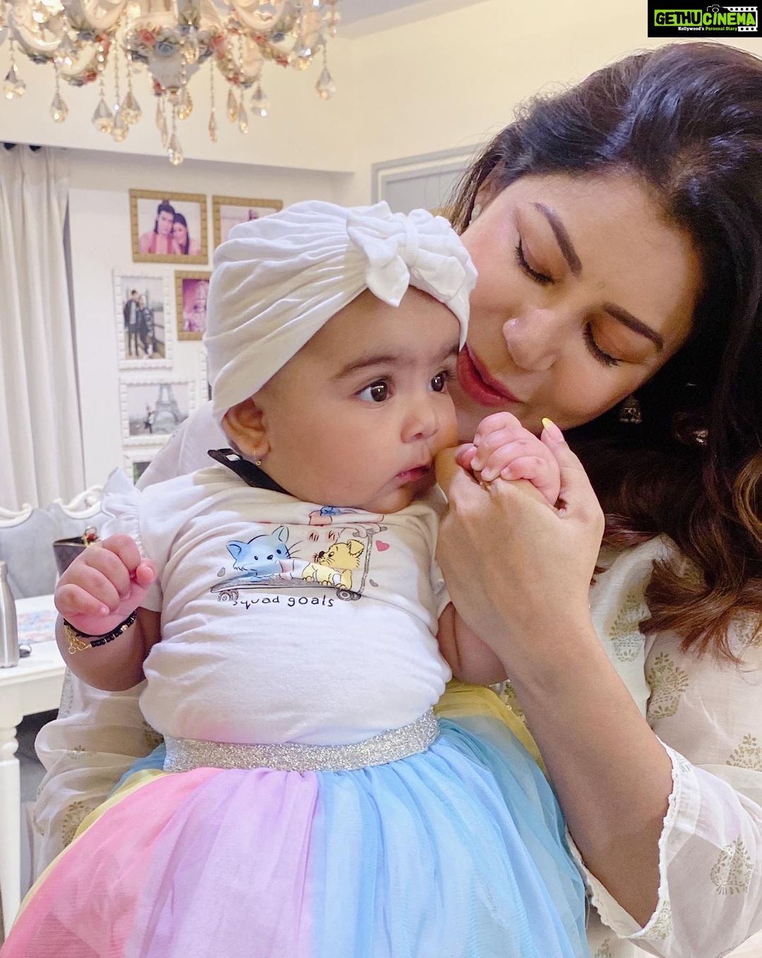 Debina Bonnerjee Instagram - My little rainbow 🌈 . . . @lianna_choudhary #rainbow #🌈