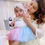 Debina Bonnerjee Instagram - My little rainbow 🌈 . . . @lianna_choudhary #rainbow #🌈