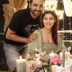Debina Bonnerjee Instagram - Happy birthday dearest @romanchmehtha . I just noticed while hunting for a photo with you that you have stopped clicking pictures with me 😏since the time @lianna_choudhary is born. You only take pictures with her. I have loads of photographs of You 2 but not with me.. HAPPY BIRTHDAY 😬 . . . #happybirthday