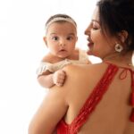 Debina Bonnerjee Instagram - I can keep looking at your face … Aaand you are already looking at the camera … my little tweety bird. #🐣 . . 📸 @thelooneylens Styled by @dinky_nirh . . My baby @lianna_choudhary