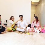 Debina Bonnerjee Instagram - So it’s #jamaishoshti2022 . Like how time flies. It was only yesterday that we celebrated Jamai Sashti .. but it was last year ….yes such is life.. . @guruchoudhary 😇