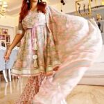 Debina Bonnerjee Instagram - A time when Sharara ups your mood . . @aachho X @dinky_nirh . #reels
