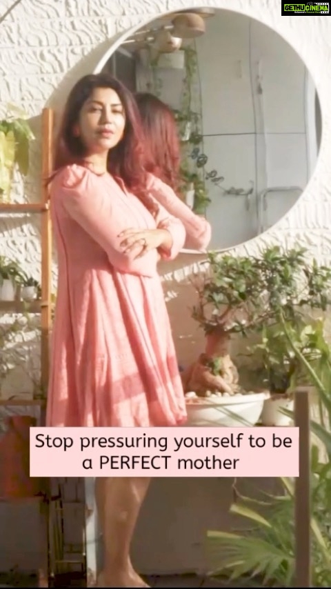 Debina Bonnerjee Instagram - You are doing your best…. So stop suffering from mom guilt. . Love yourself 😍 . #setyourselffree #mom #momlife #momlove . Outfit @monkandmei . Concept @notyourusualkanya