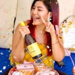 Debina Bonnerjee Instagram - Surely a month full of celebration 🍾 And a excited Mumma wants to thank you for all that love and blessings that you guys have showered on my baby @lianna_choudhary with ✨♥️🧿 Also thank you @sula_vineyards for being a part of our happy happy celebration. . #gurmeetchoudhary #debinabonnerjee #liannachoudhary #sulavineyards