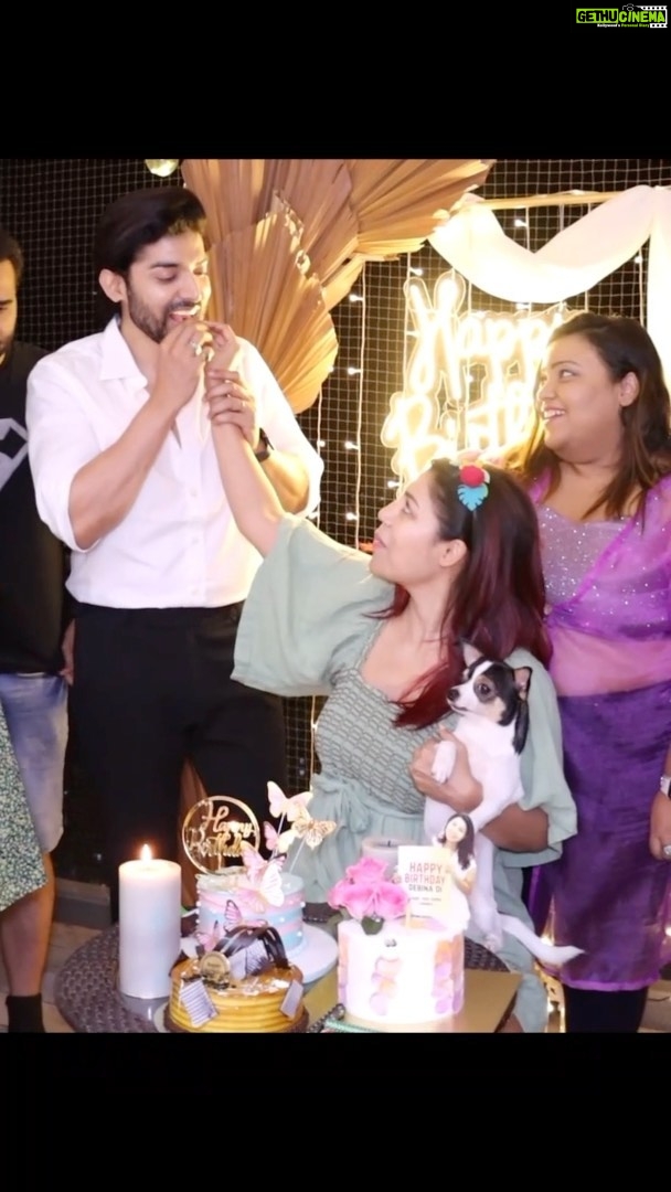 Debina Bonnerjee Instagram - Happy birthday vlog coming soon…. . Also my in-laws anniversary 😁 . @thedecorcycle decor