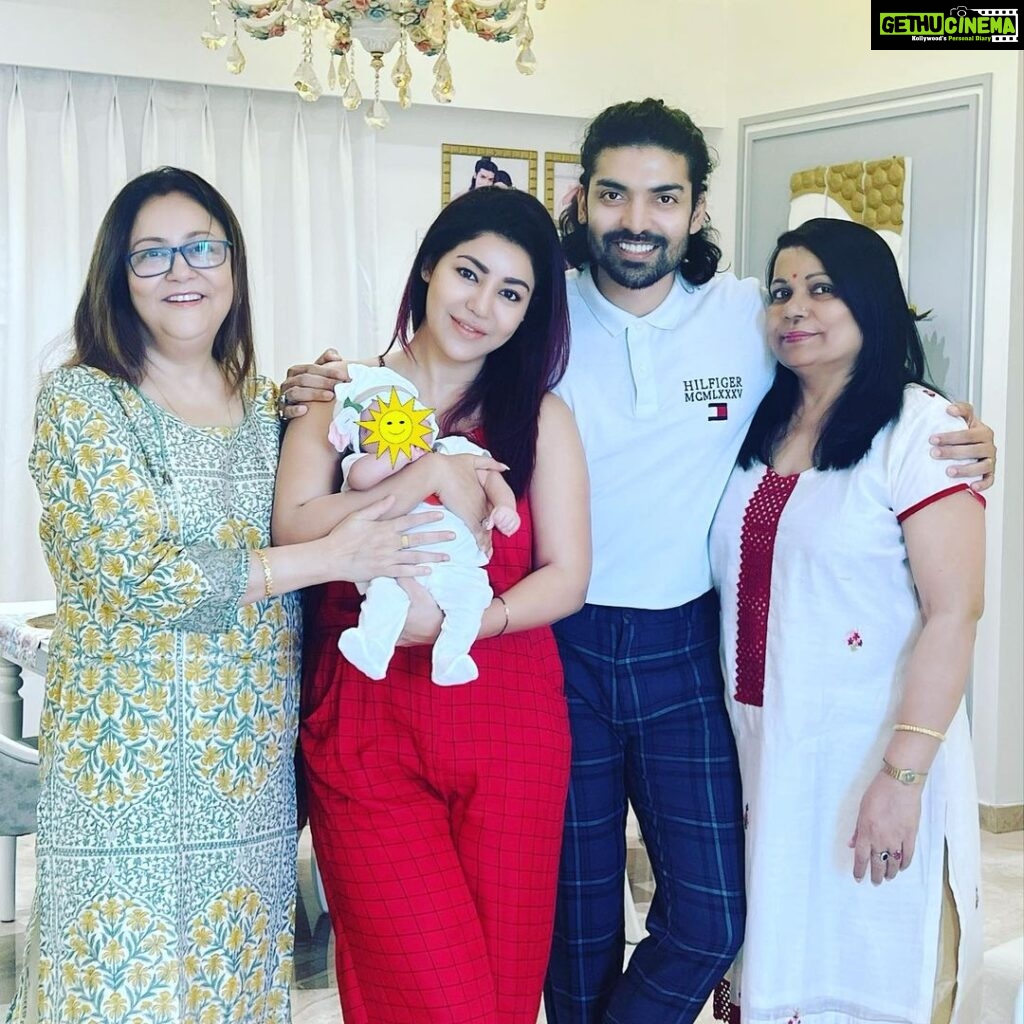 Debina Bonnerjee Instagram - Happy Mother’s Day to me ! And to my mother who is my rock guiding me seamlessly in this journey (at all stage) what would I have done without you 🥺😇 And to my mother in law for being the bestest breather and trusting me at all times. . The journey of motherhood made easy by my husband @guruchoudhary by being THERE at all times when my body tires. And @lianna_choudhary for making me a mother. You are my life my little darling. . #happymothersday