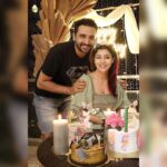 Debina Bonnerjee Instagram - For real after 2 years I celebrated my birthday… and this get together was nothing less than a blessing. With all MY people around … Surely I m gods favourite child. 😇 . Thank you for making my Life so special . @lianna_choudhary @guruchoudhary @romanchmehtha @jeevitaoberoi @vikaaskalantri @priyankavikaaskalantri #maa #babi #motherinlaw #fatherinlaw #bestbirthdayever #happybirthday #happybirthdaytome #gratitude