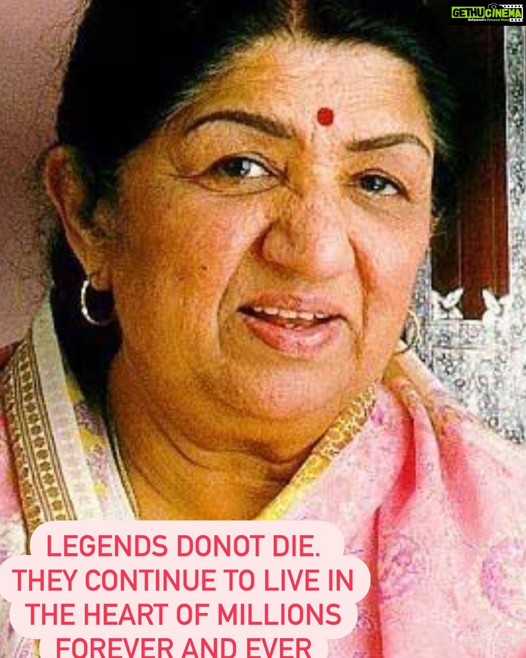 Debina Bonnerjee Instagram - Our nations pride ‘the Bharat Ratna’ leaves us today only to live with us forever … #restinpeace legend. #latamangeshkar