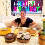 Debina Bonnerjee Instagram - Always grateful #HappyBirthdayToMe 🎈🧁 . . #celebrations #love #together #humblebeginnings ✨ . . . . #debinabonnerjee