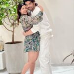 Debina Bonnerjee Instagram - Happy happiest my love. What they ask “what is your definition of love… I say ‘Guru’… 😍” . To very many years of celebrating birthdays… To love, happiness and prosperity 🥂🥂 . @guruchoudhary #happybirthday