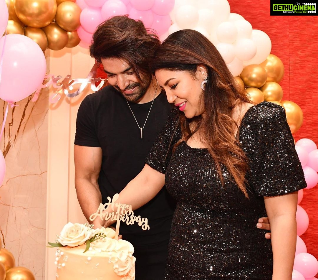 Debina Bonnerjee Instagram - Happy another year of togetherness my love. Another beautiful year in our fairy tale love. To the “us” the root of whatever god has been kind to us and given. #miracles #♥ Colombo, Sri Lanka