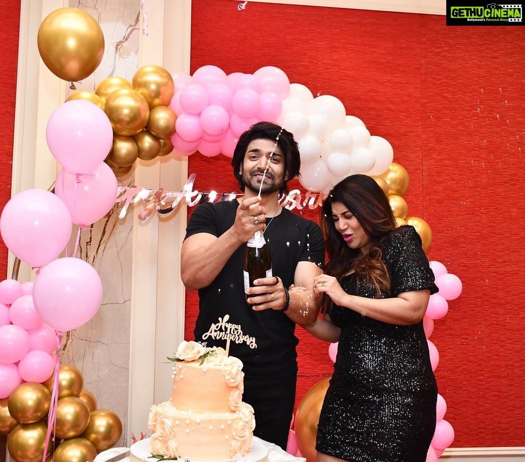 Debina Bonnerjee Instagram - Happy another year of togetherness my love. Another beautiful year in our fairy tale love. To the “us” the root of whatever god has been kind to us and given. #miracles #♥ Colombo, Sri Lanka