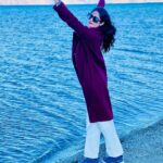 Deepthi Manne Instagram - Adventures over things, stories over stuff • • #pangonglake #pangong #lehladakh #ladakhdiaries #ladakhtrip #traveler #travelgram #trekking #sunsetmadness