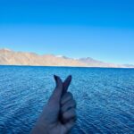 Deepthi Manne Instagram - Adventures over things, stories over stuff • • #pangonglake #pangong #lehladakh #ladakhdiaries #ladakhtrip #traveler #travelgram #trekking #sunsetmadness