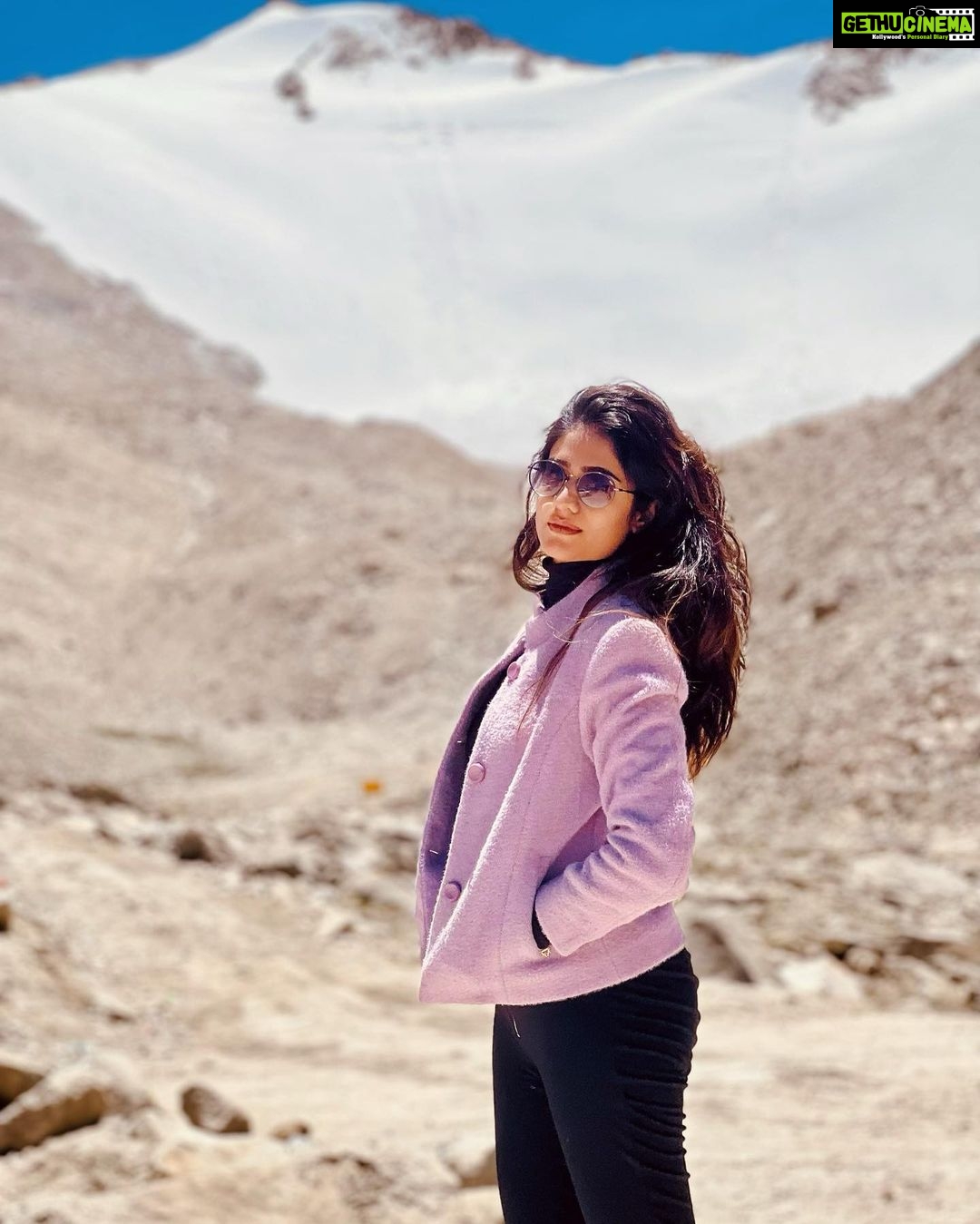 Deepthi Manne Instagram - Constantly searching for beautiful sights! Changla Pass