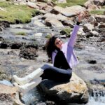 Deepthi Manne Instagram – Constantly searching for beautiful sights! Changla Pass