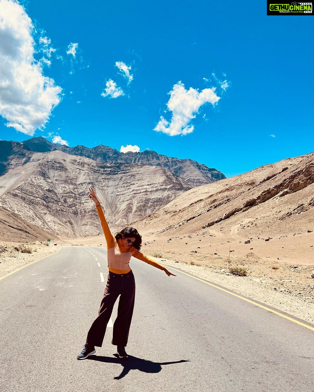Deepthi Manne Instagram - A golden state of mind✨ Sangam Leh