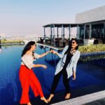 Deepthi Manne Instagram – Partner in crime @navya_rao_g ❤️