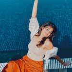 Deepthi Manne Instagram - Feeling that golden hour vibes 🧡 Pc: @navya_rao_g ❤️