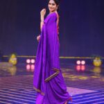 Deepthi Manne Instagram - Something which suits every occasion. Designer: @kowshiki_couture 💜 Photographer: @paulino_pictures
