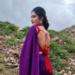 Deepthi Manne Instagram - Something which suits every occasion. Designer: @kowshiki_couture 💜 Photographer: @paulino_pictures