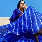 Deepthi Manne Instagram - 💙 Designer: @nineonine_designstudio • @div_feefu • PC: @yashasvirao24_official