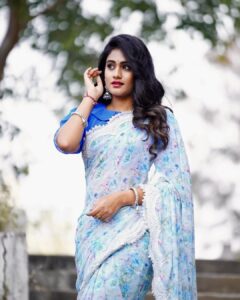 Deepthi Manne Instagram - 💙
Designer: @manasa_karnati 

Pc: @paulino_pictures
