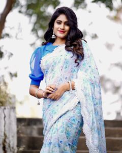 Deepthi Manne Instagram - 💙 Designer: @manasa_karnati Pc: @paulino_pictures