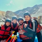 Deepthi Manne Instagram - Take a deep breathe…. And enjoy 🚣 Sangam Leh