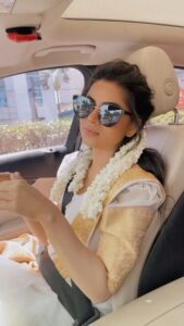 Delna Davis Instagram - 8 million ! Onam vibes 🌸 coming soon ! #onam2022 #onam #onamvibes