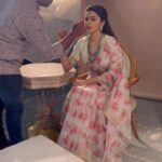 Delna Davis Instagram - BTS @annaijewellers